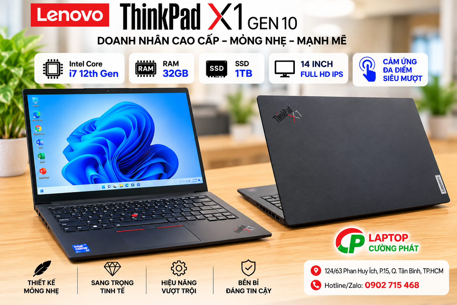 Thinkpad x1 carbon gen 10 giá rẻ